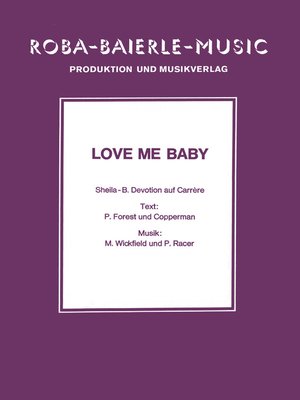 cover image of Love Me Baby